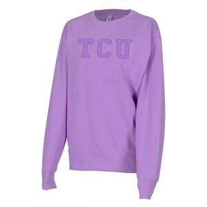 TCU Horned Frogs Women’s Lavender Sport Crew Sweatshirt - XXL